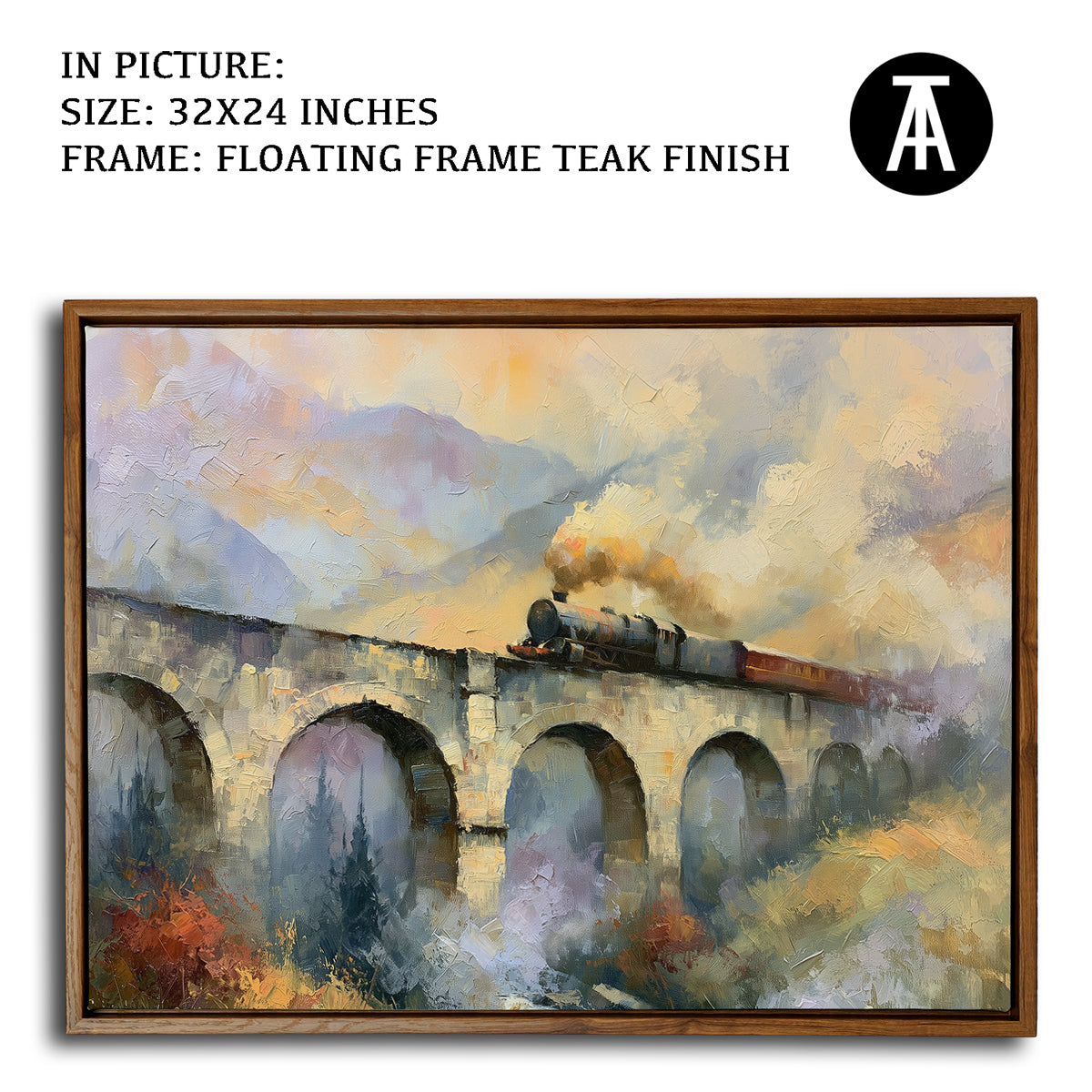 Artwork in Floating Frame