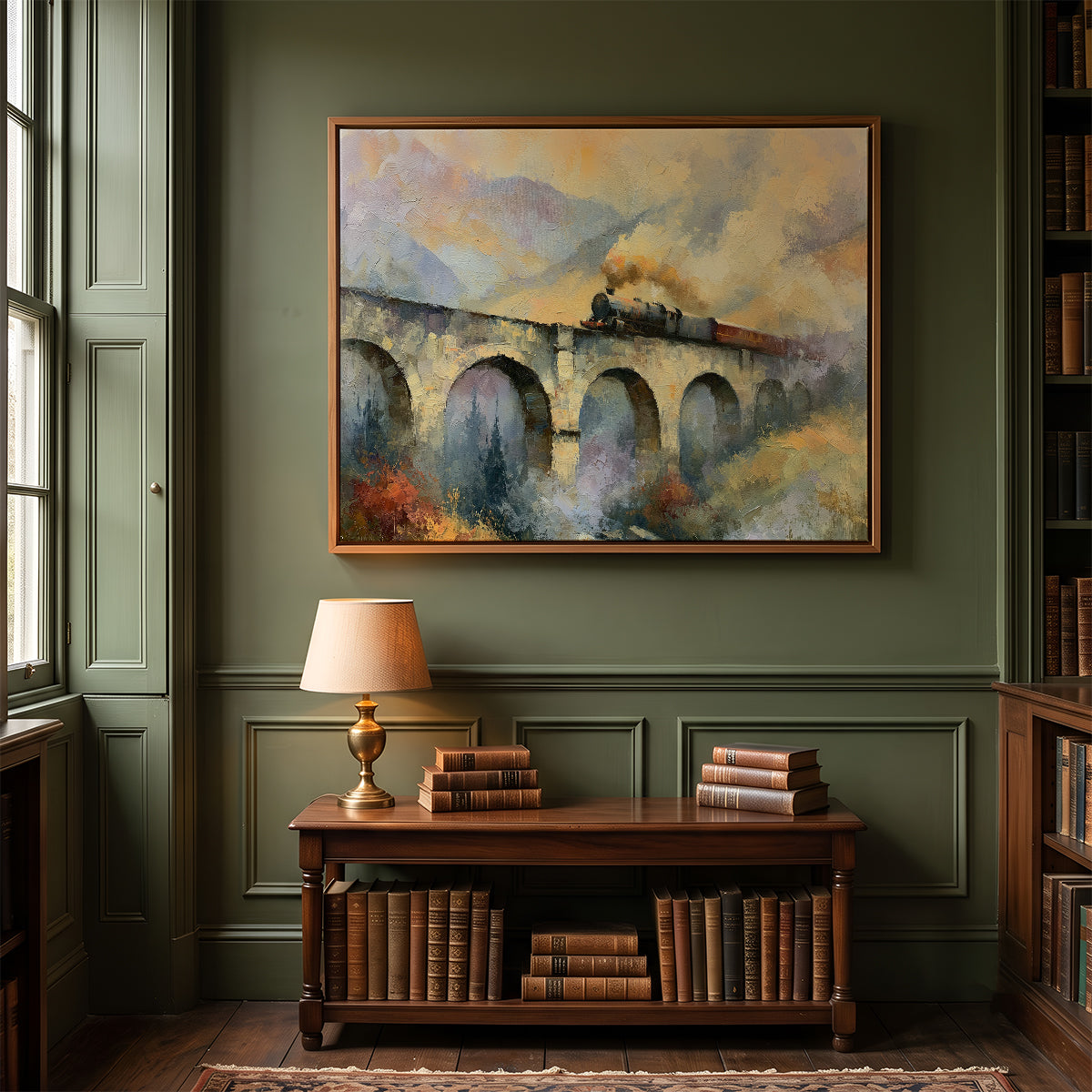 Painting in a Lifestyle Setting