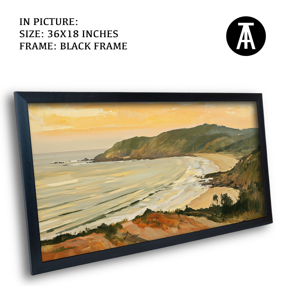 Artwork in Black Frame