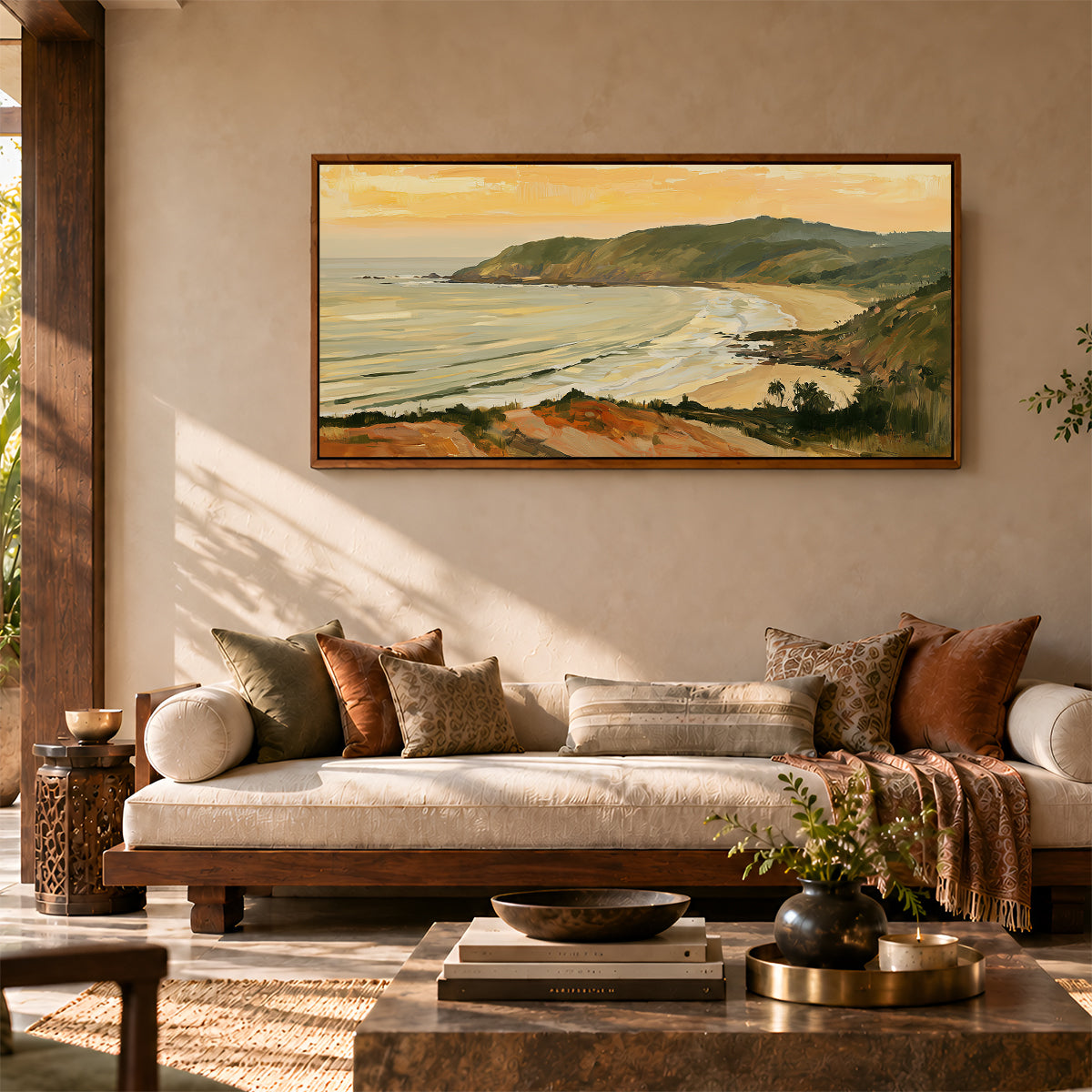 Indian Artwork in a Lifestyle Setting