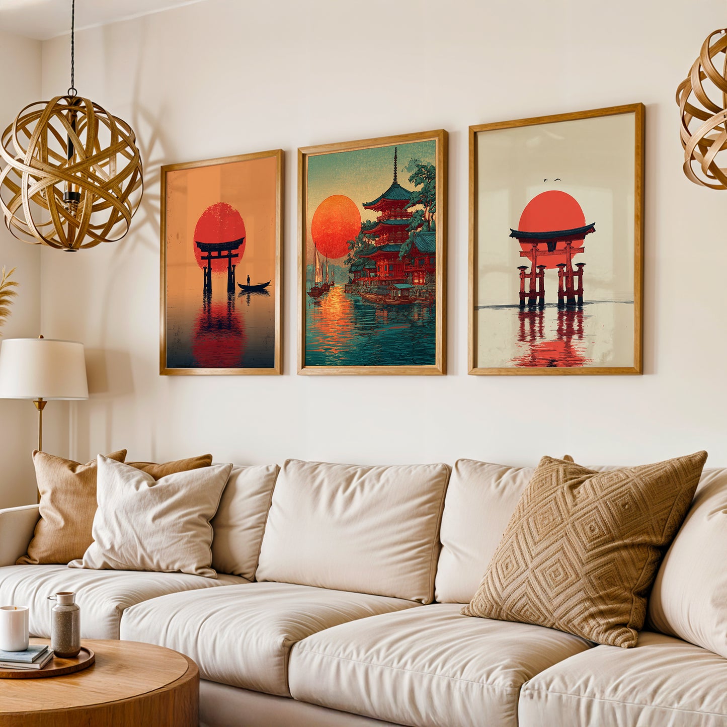 Golden Hour (Gallery Wall Set of 3)