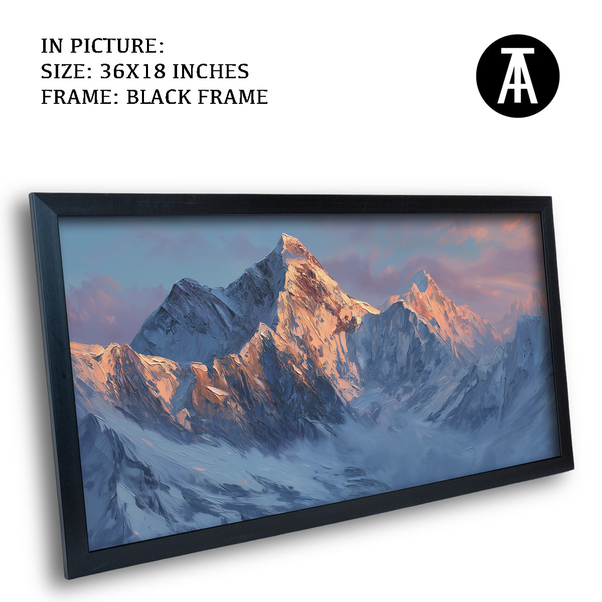 Golden Sunrise in Nepal - Vaastu Art