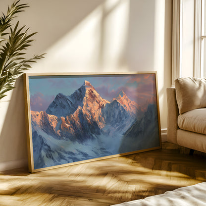 Golden Sunrise in Nepal - Vaastu Art