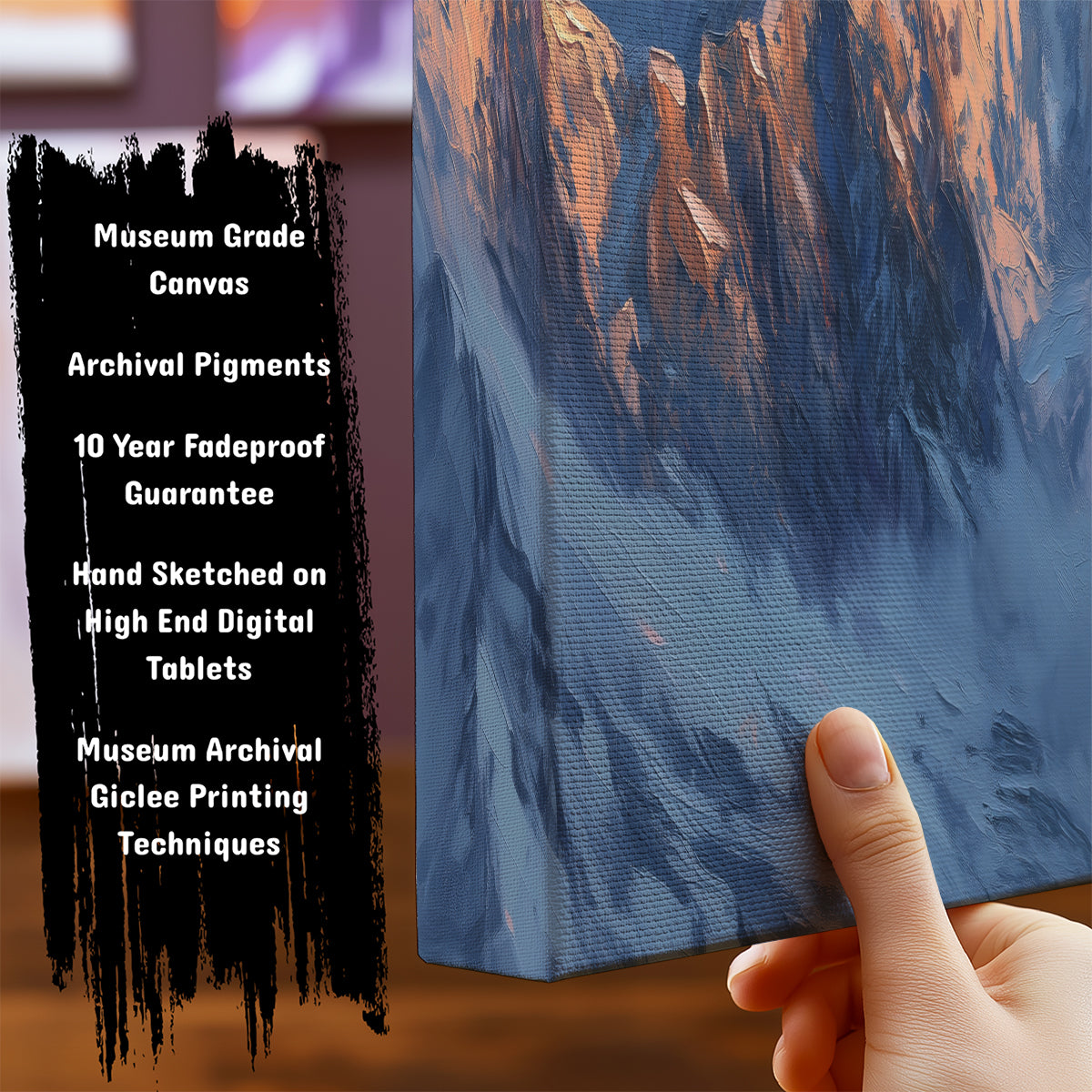 Golden Sunrise in Nepal - Vaastu Art