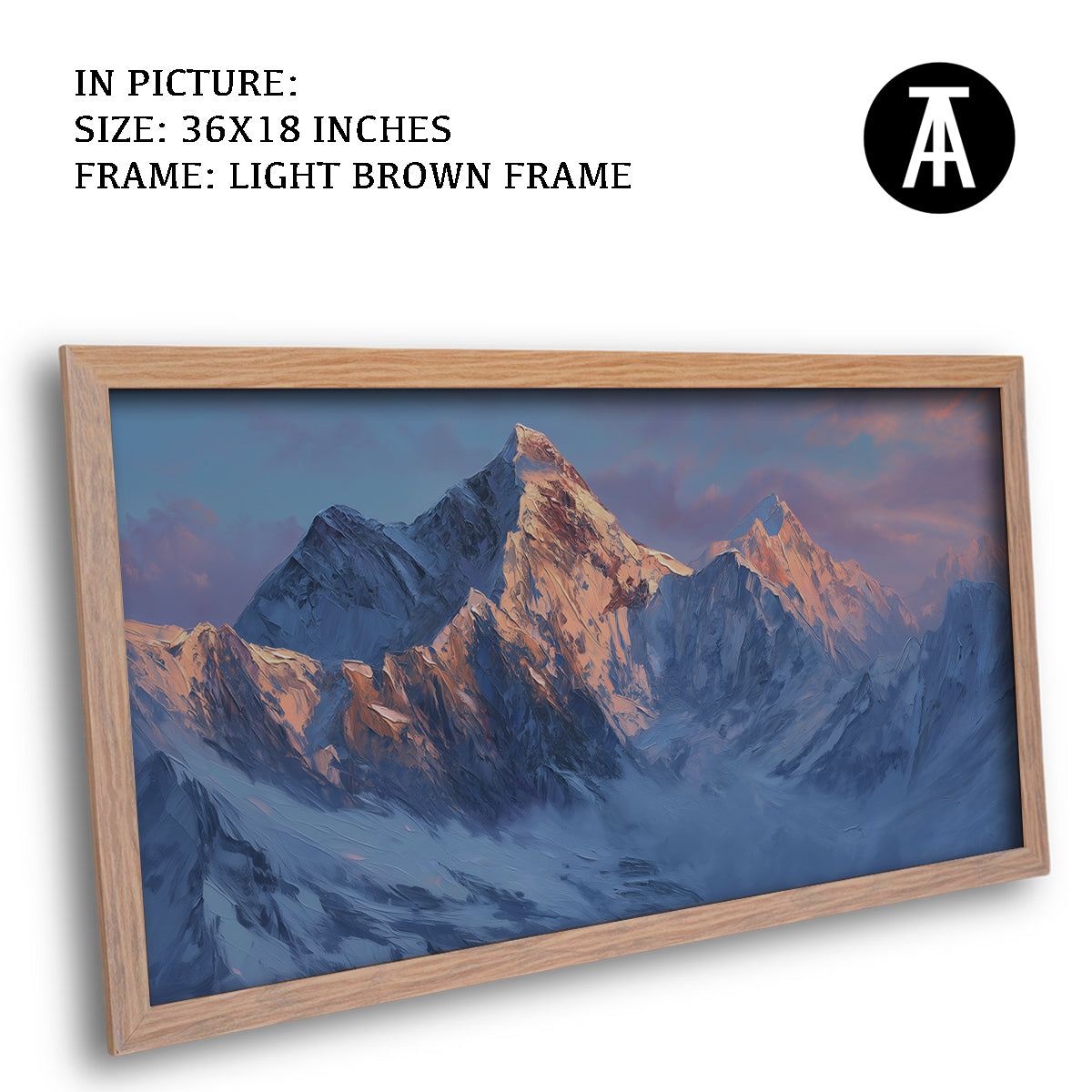 Golden Sunrise in Nepal - Vaastu Art