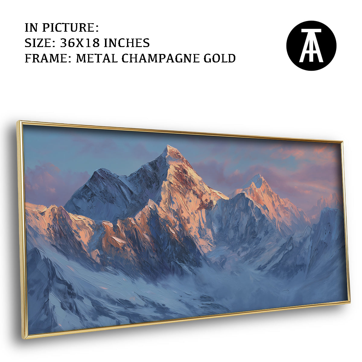 Golden Sunrise in Nepal - Vaastu Art