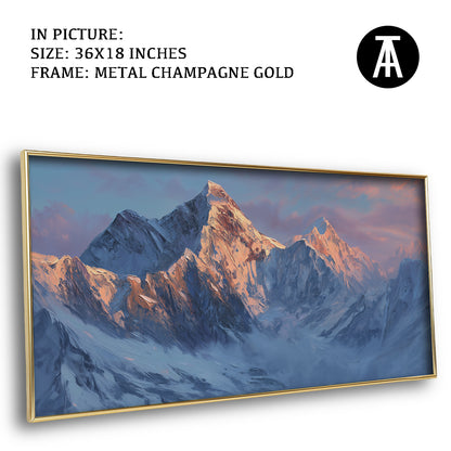 Golden Sunrise in Nepal - Vaastu Art