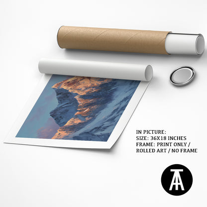 Golden Sunrise in Nepal - Vaastu Art