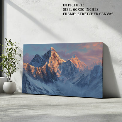 Golden Sunrise in Nepal - Vaastu Art