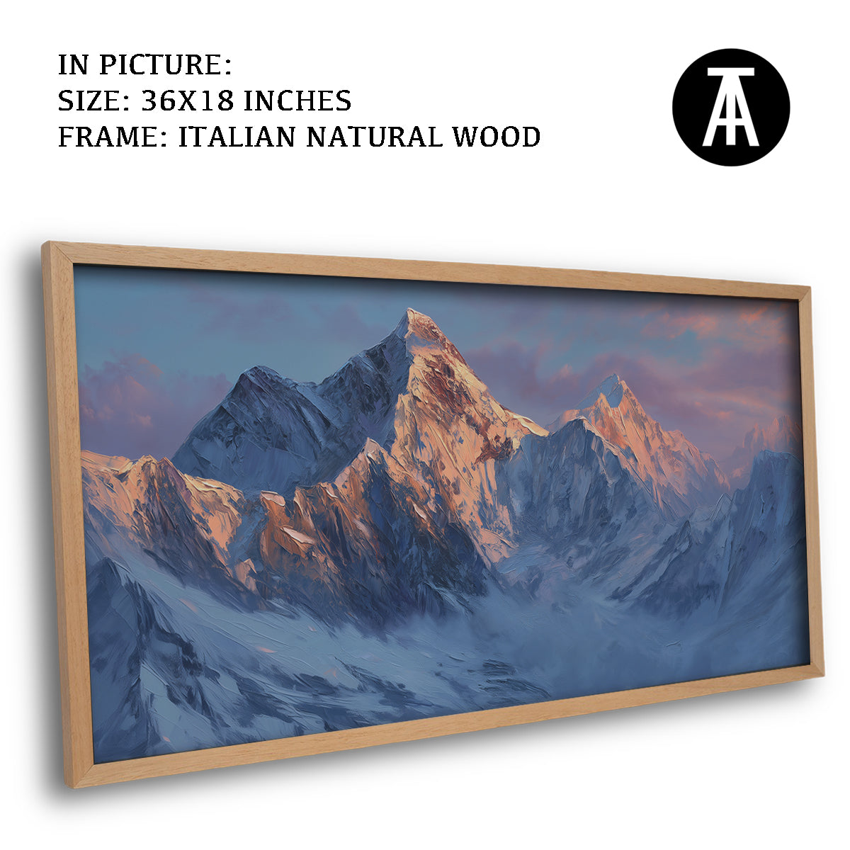 Golden Sunrise in Nepal - Vaastu Art