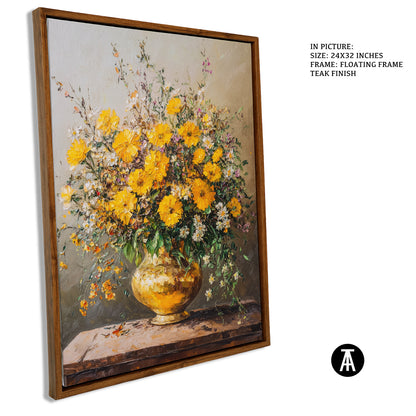 Sample Artwork in Floating Frame
