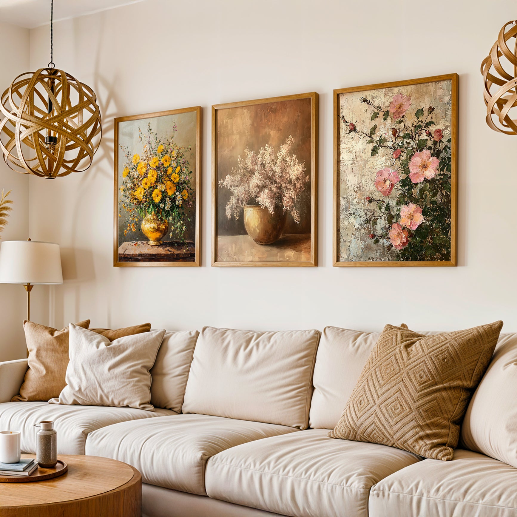 Gallery Wall Set in Lifestyle Setting
