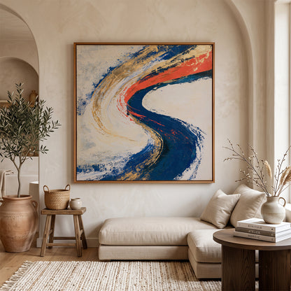 Abstract Art in a Lifestyle Setting