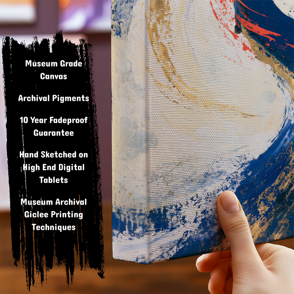 Information about Abstract Art Print