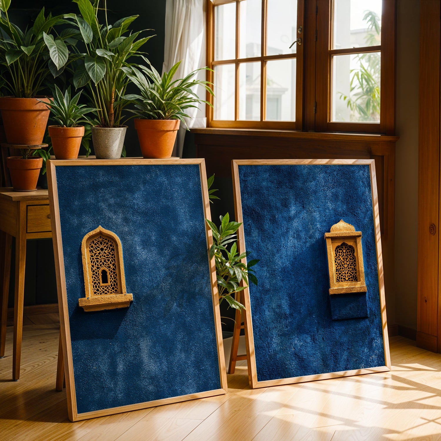 Heritage Indian Painting in a Lifestyle Setting