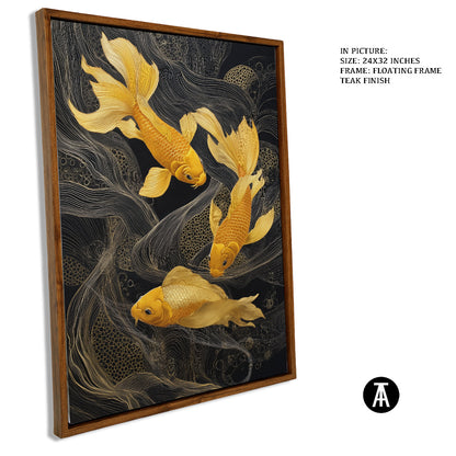 Artwork in Floating Frame