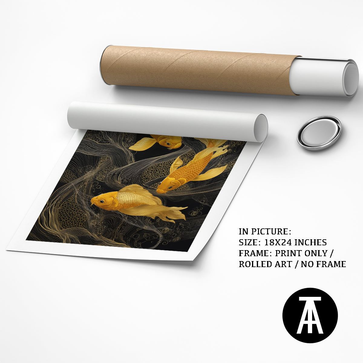 Artwork as Print Only or Rolled Art