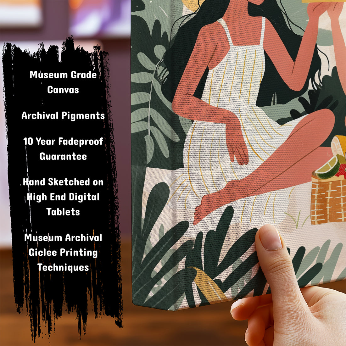 Information on Canvas Art Set of Three
