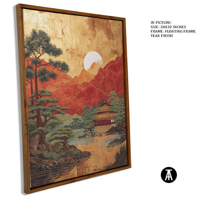 Artwork in Floating Frame