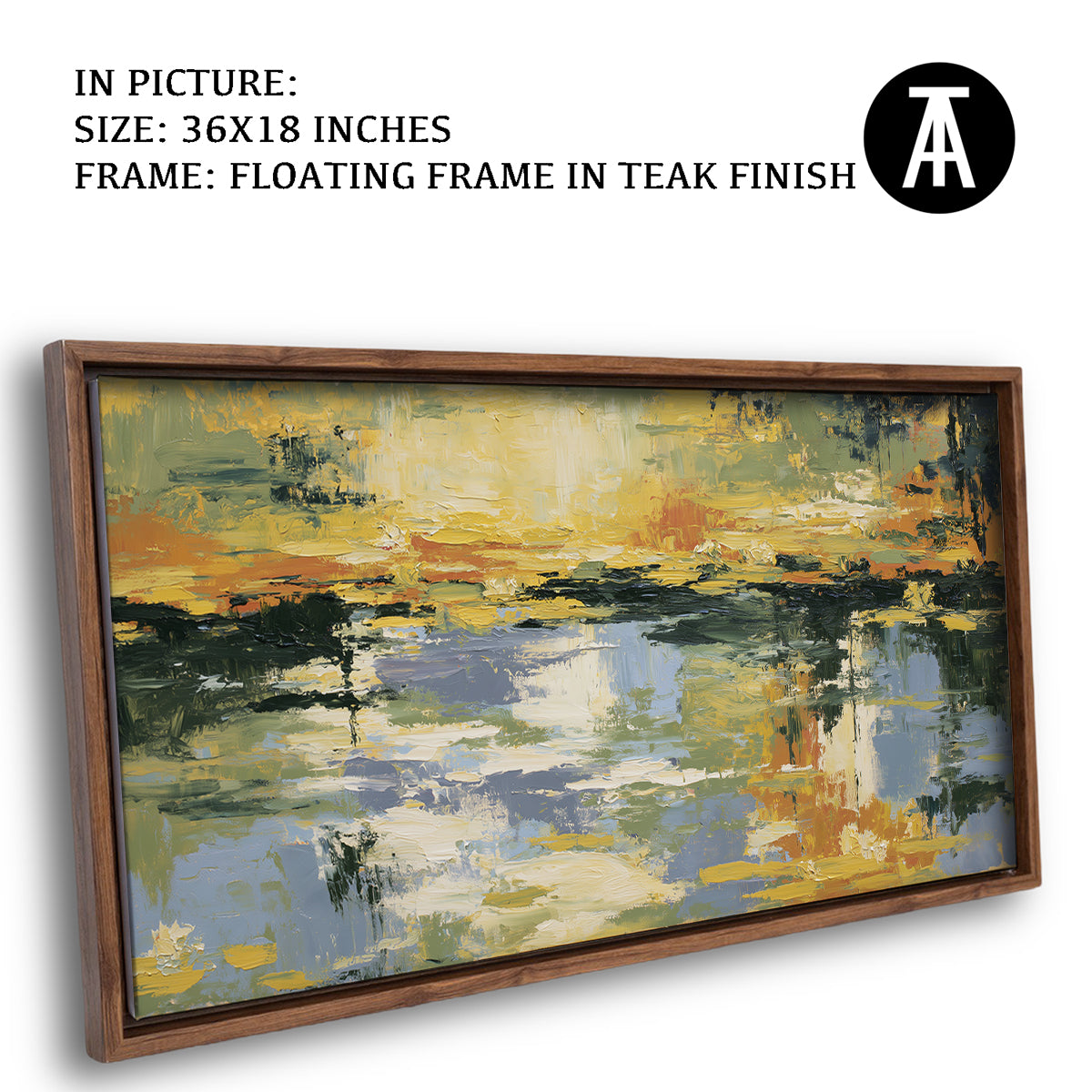 Artwork in Floating Frame