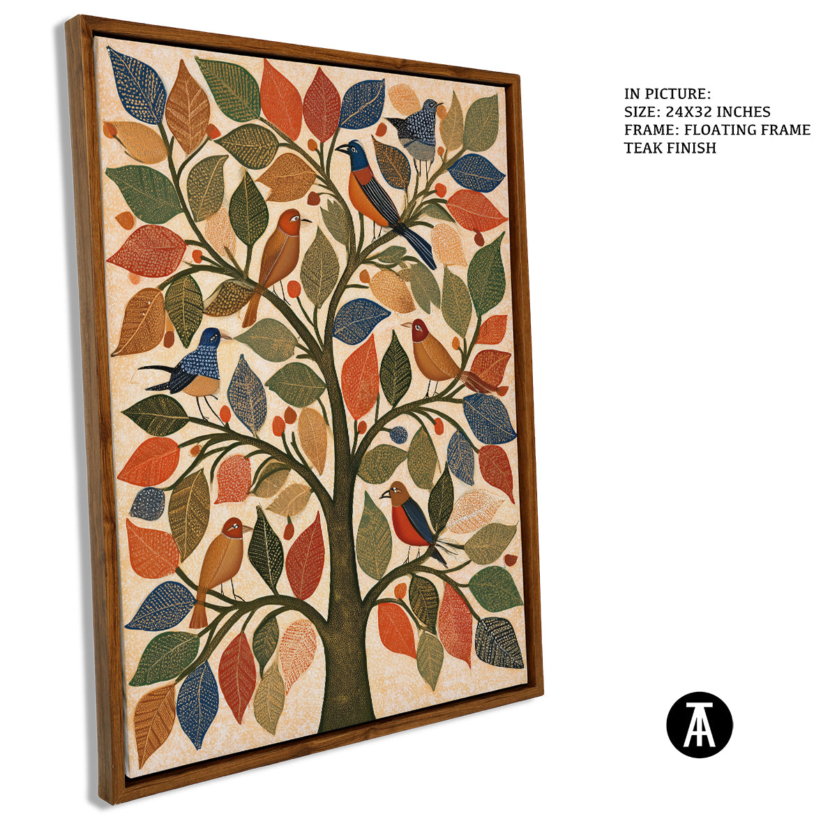 Artwork in Floating Frame