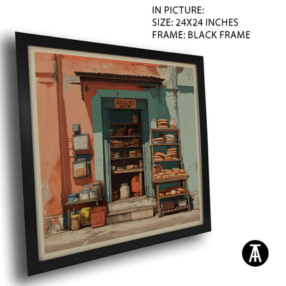 Artwork in Black Frame