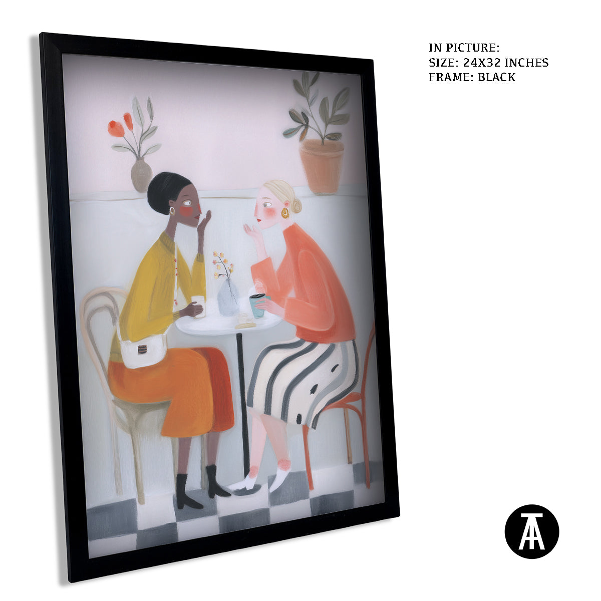 Artwork in Black Frame