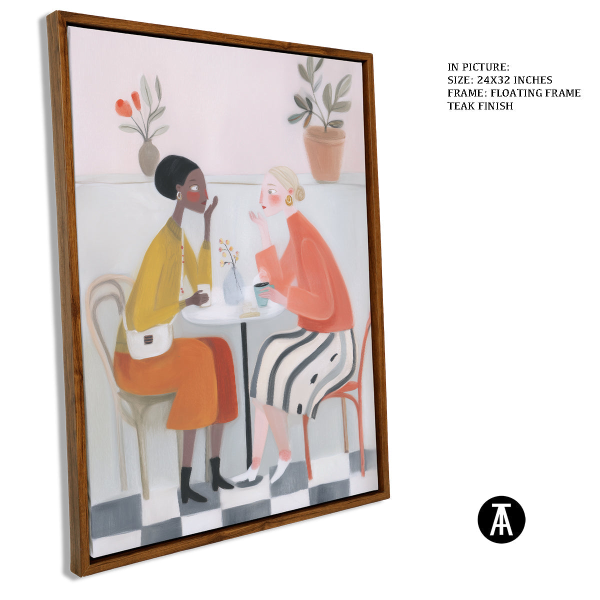 Artwork in Floating Frame