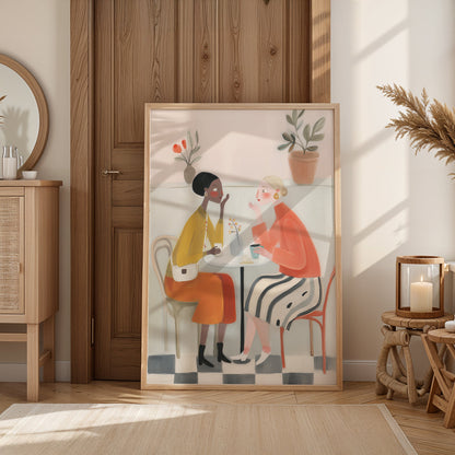 Painting in a Lifestyle Setting