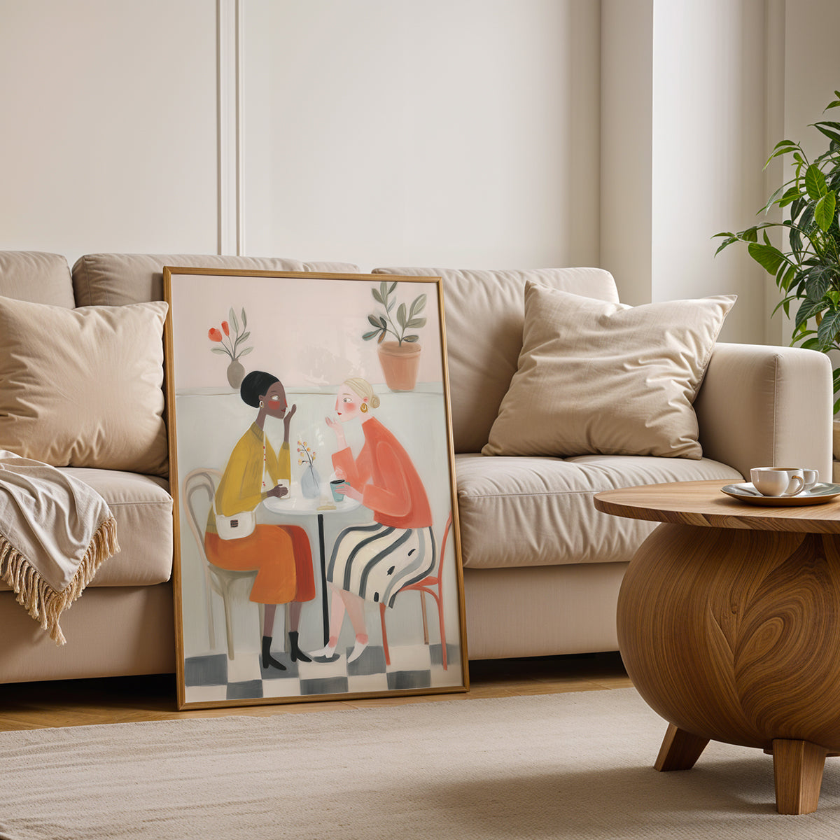 Canvas Art  in a Lifestyle Setting