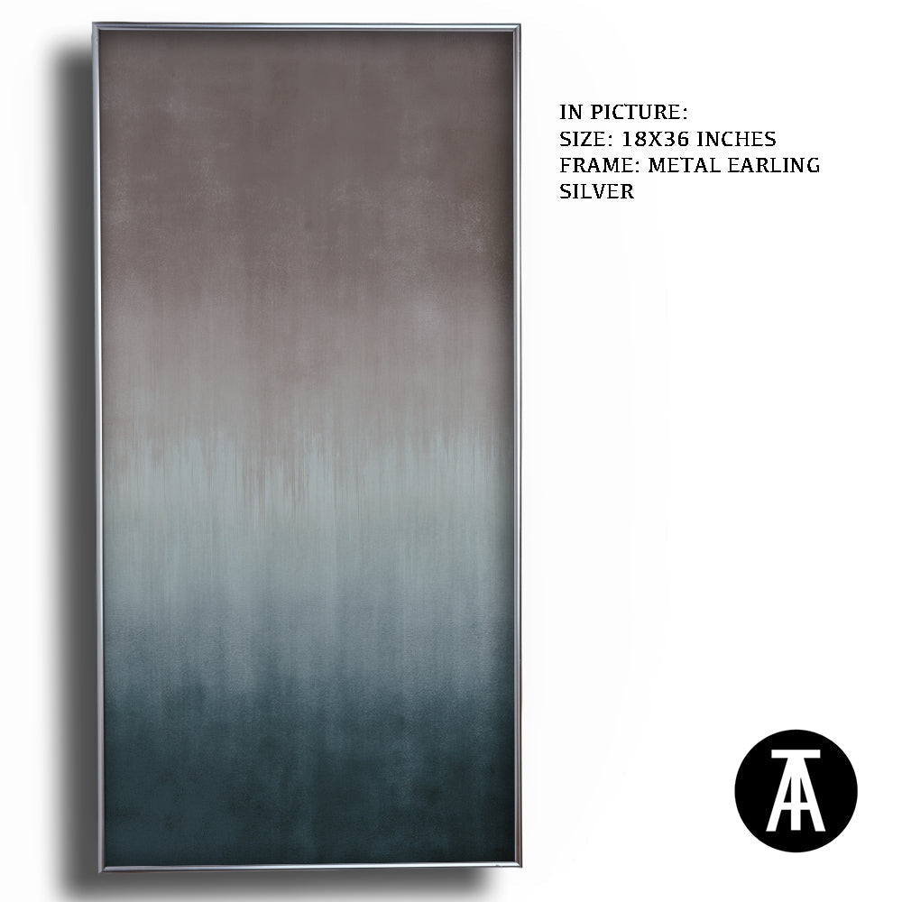 Artwork in Metal Earling Silver Frame