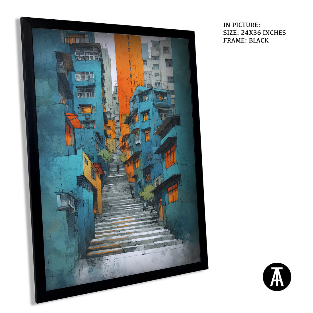 Artwork in Black Frame
