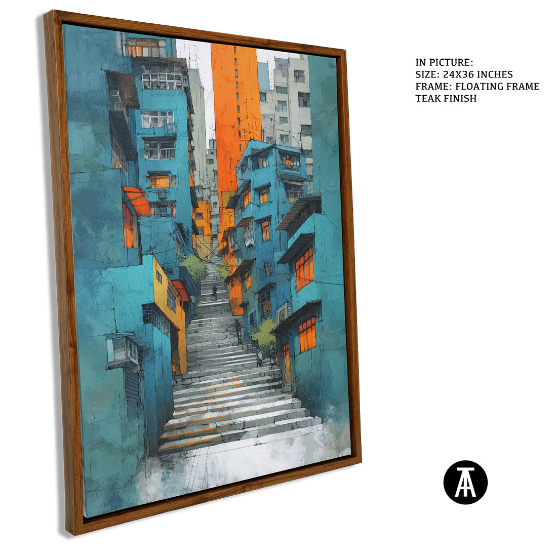 Artwork in Floating Frame