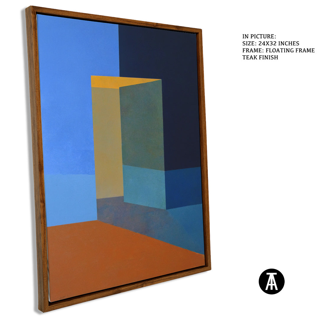 Artwork in Floating Frame