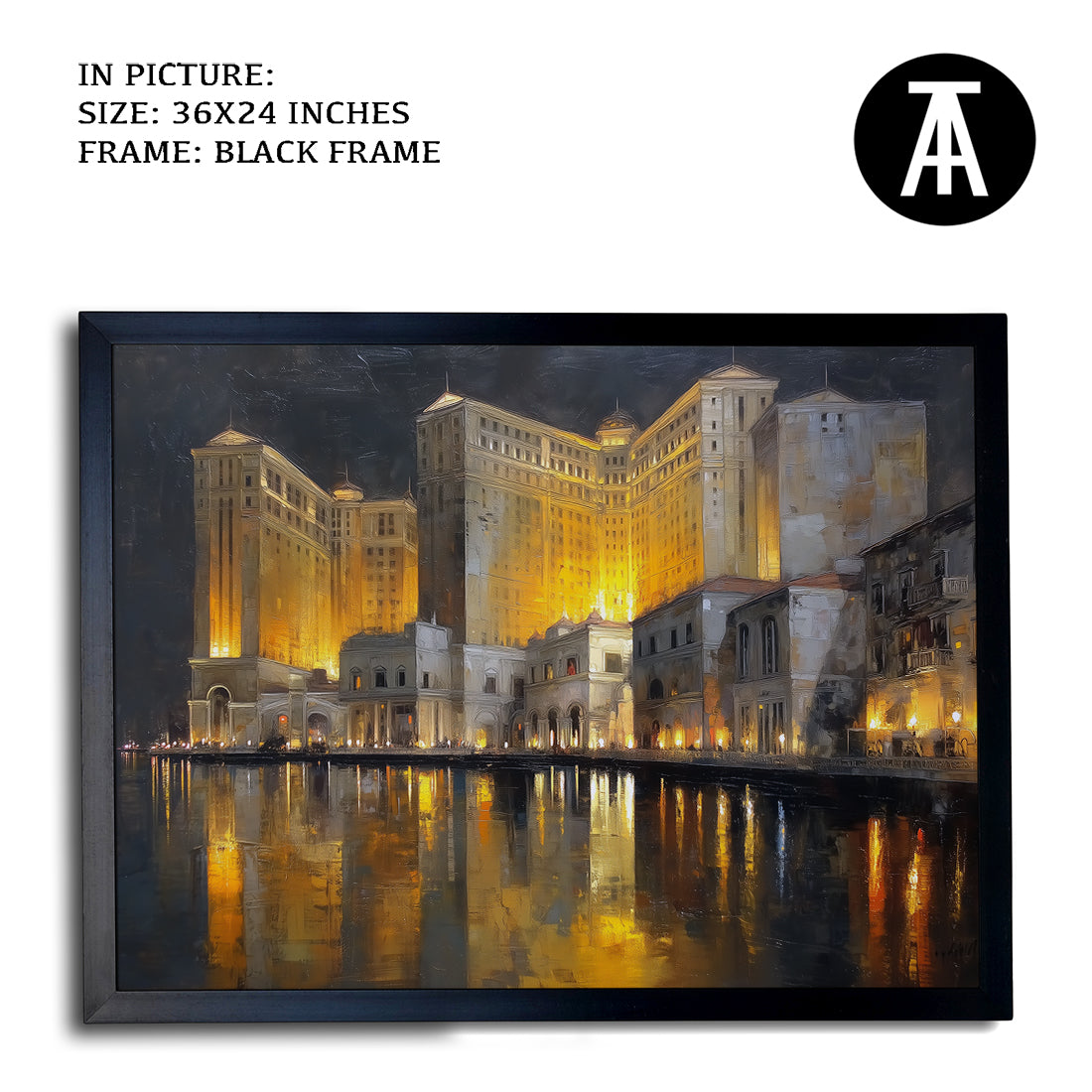 Artwork in Black Frame