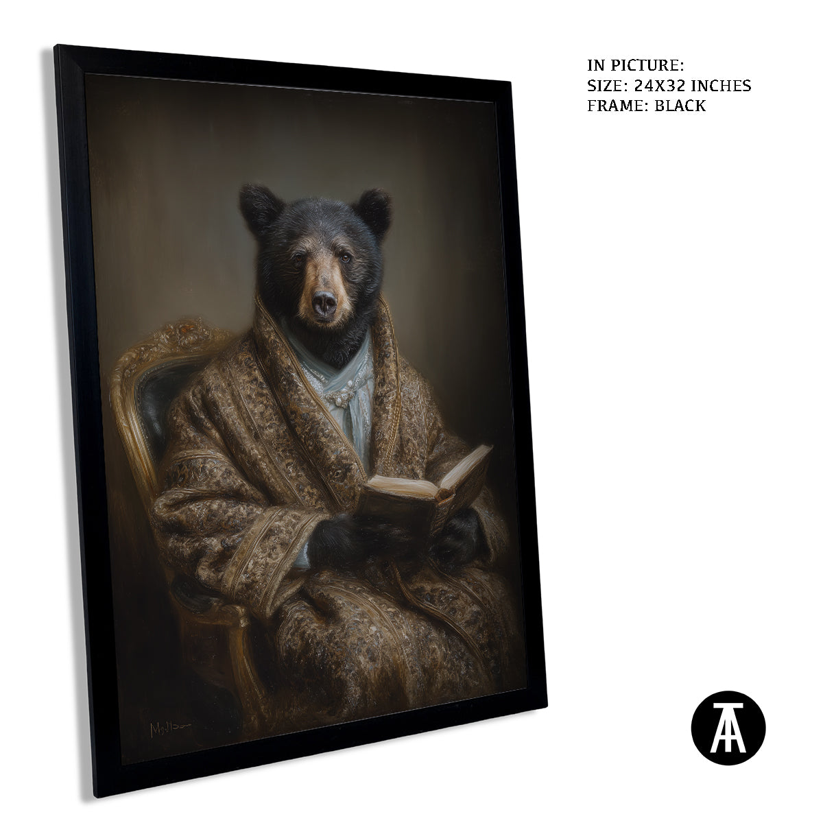 Artwork in Black Frame