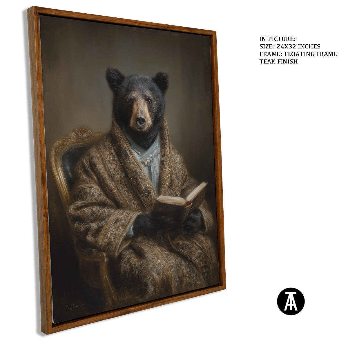 Artwork in Floating Frame