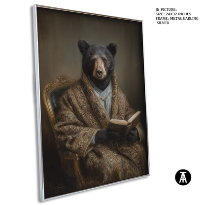 Artwork in Metal Earling Silver Frame