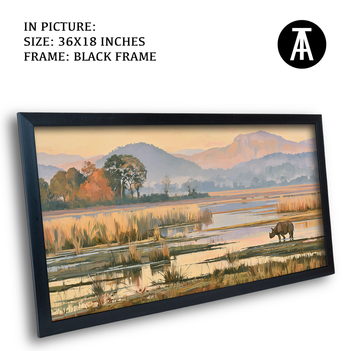 Artwork in Black Frame