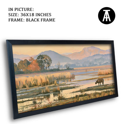 Artwork in Black Frame