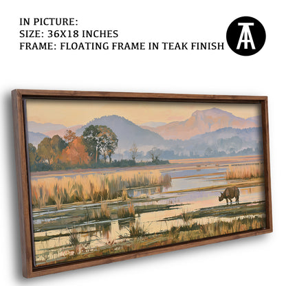 Artwork in Floating Frame