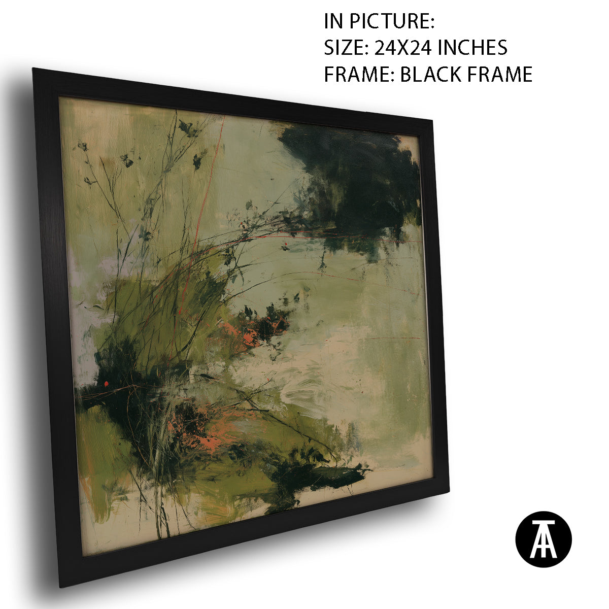 Artwork in Black Frame