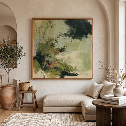 Abstract Art in a Lifestyle Setting