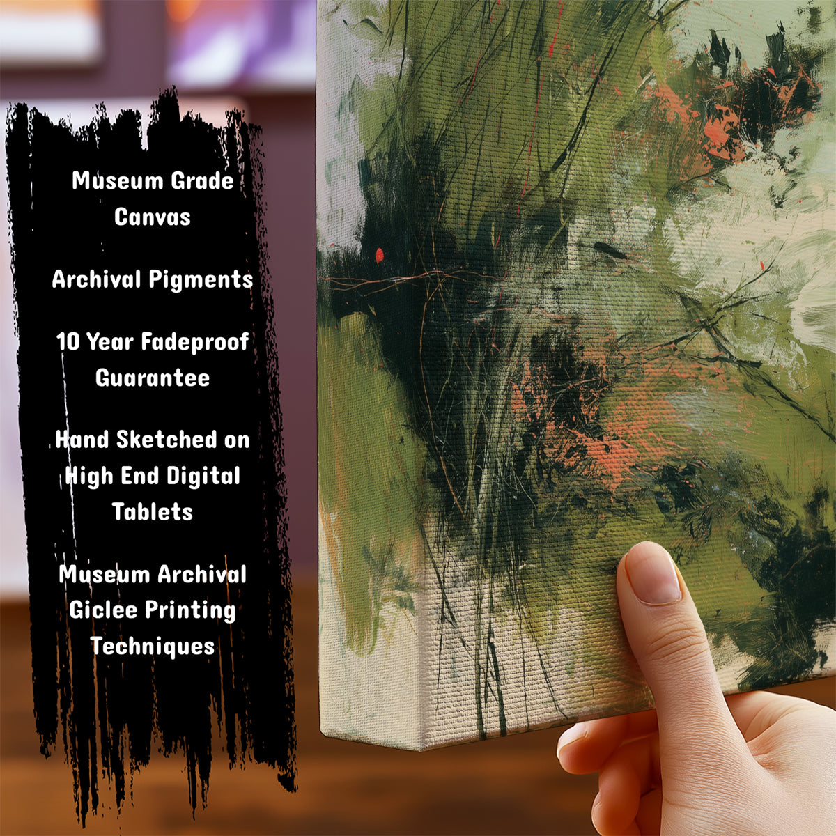 Information about Abstract Art Print