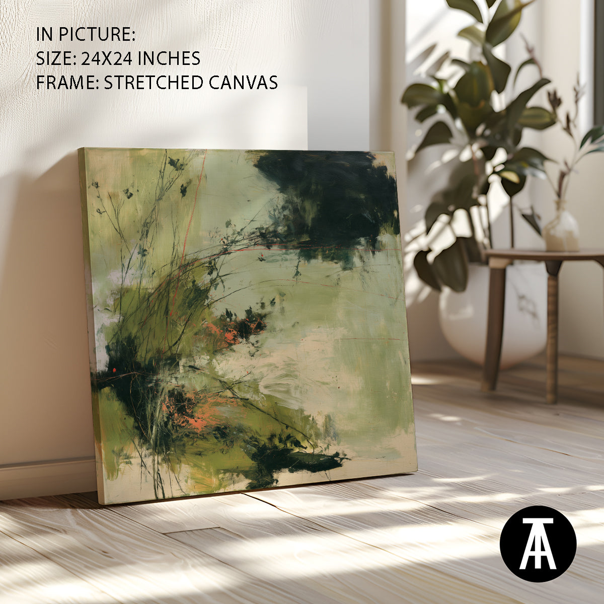 Artwork in Stretched Canvas