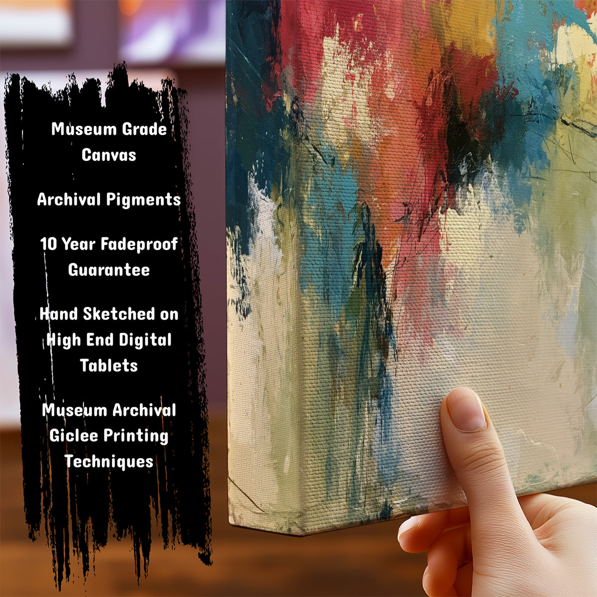 Information about Abstract Art Print
