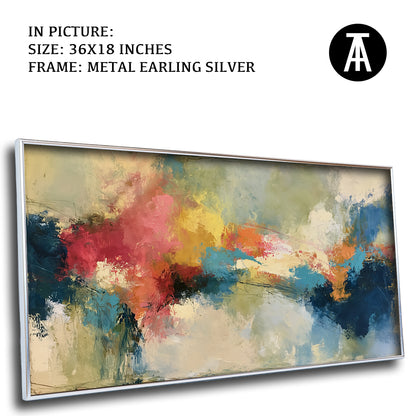 Artwork in Metal Earling Silver Frame