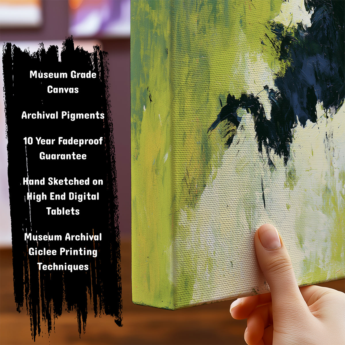 Information about Abstract Art Print