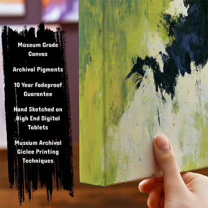 Information about Abstract Art Print