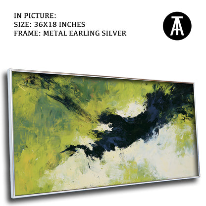 Artwork in Metal Earling Silver Frame